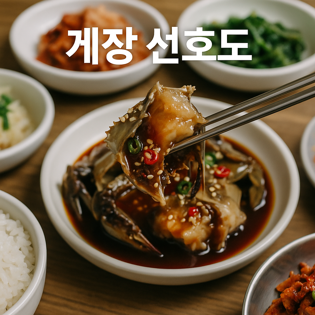 게장 선호도 Insights