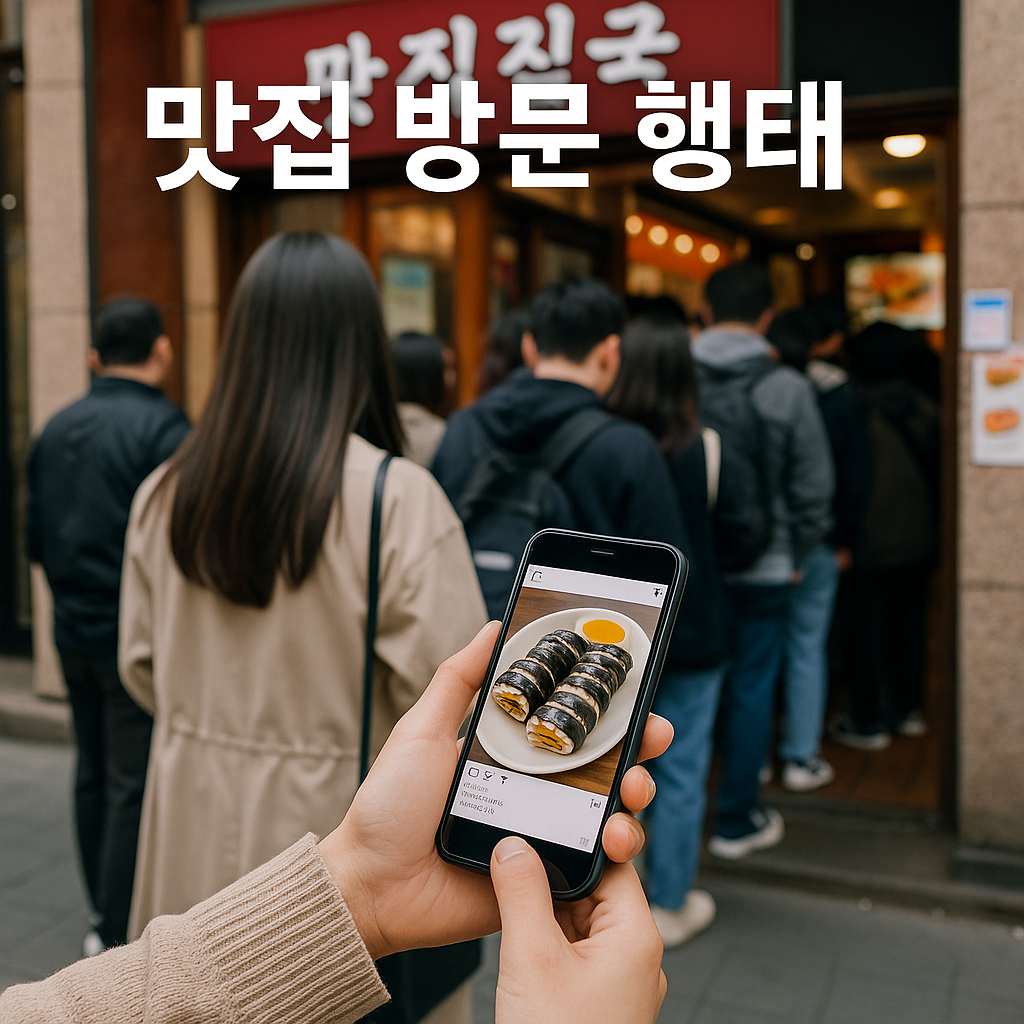 맛집 방문 행태 Insights